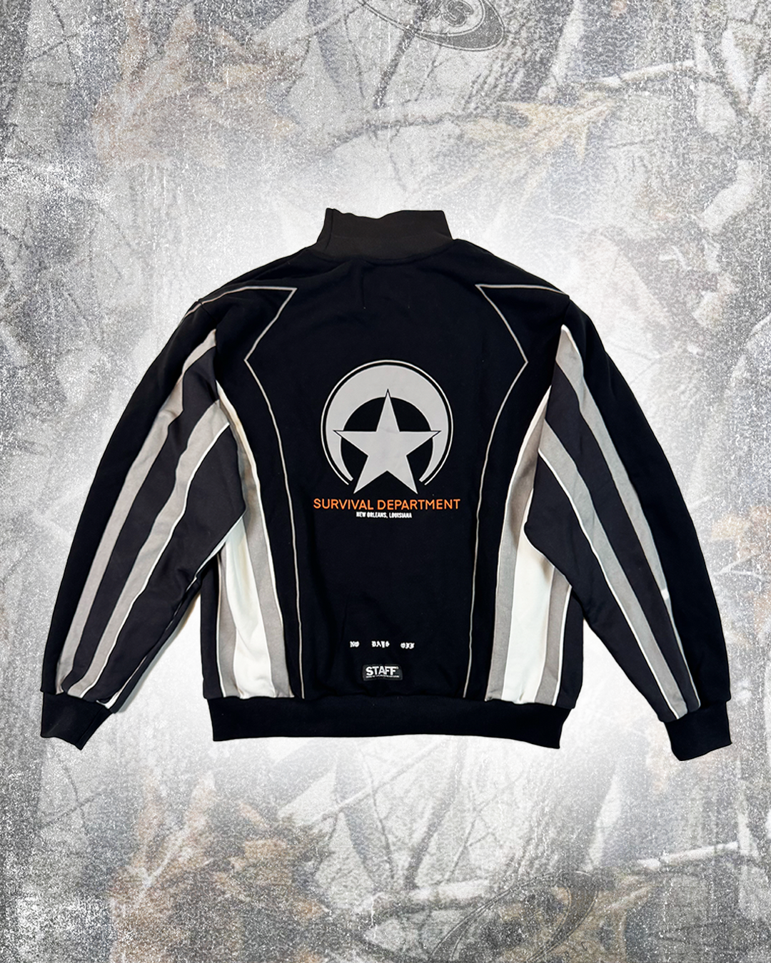 FIRST NEVER LAST CREWNECK (BLACK/MULTI)