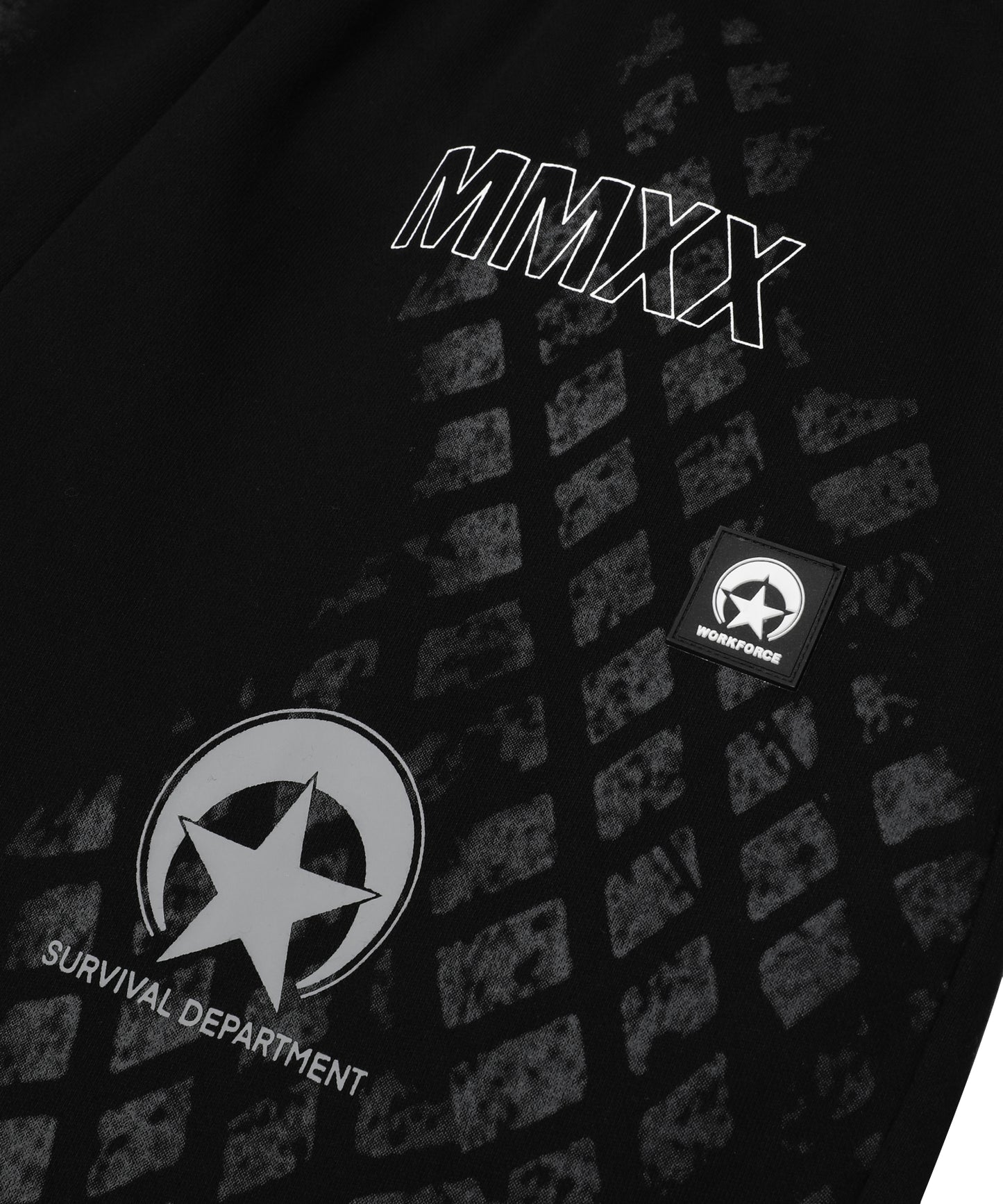 WORKFORCE RACE SWEATPANTS (BLACK)