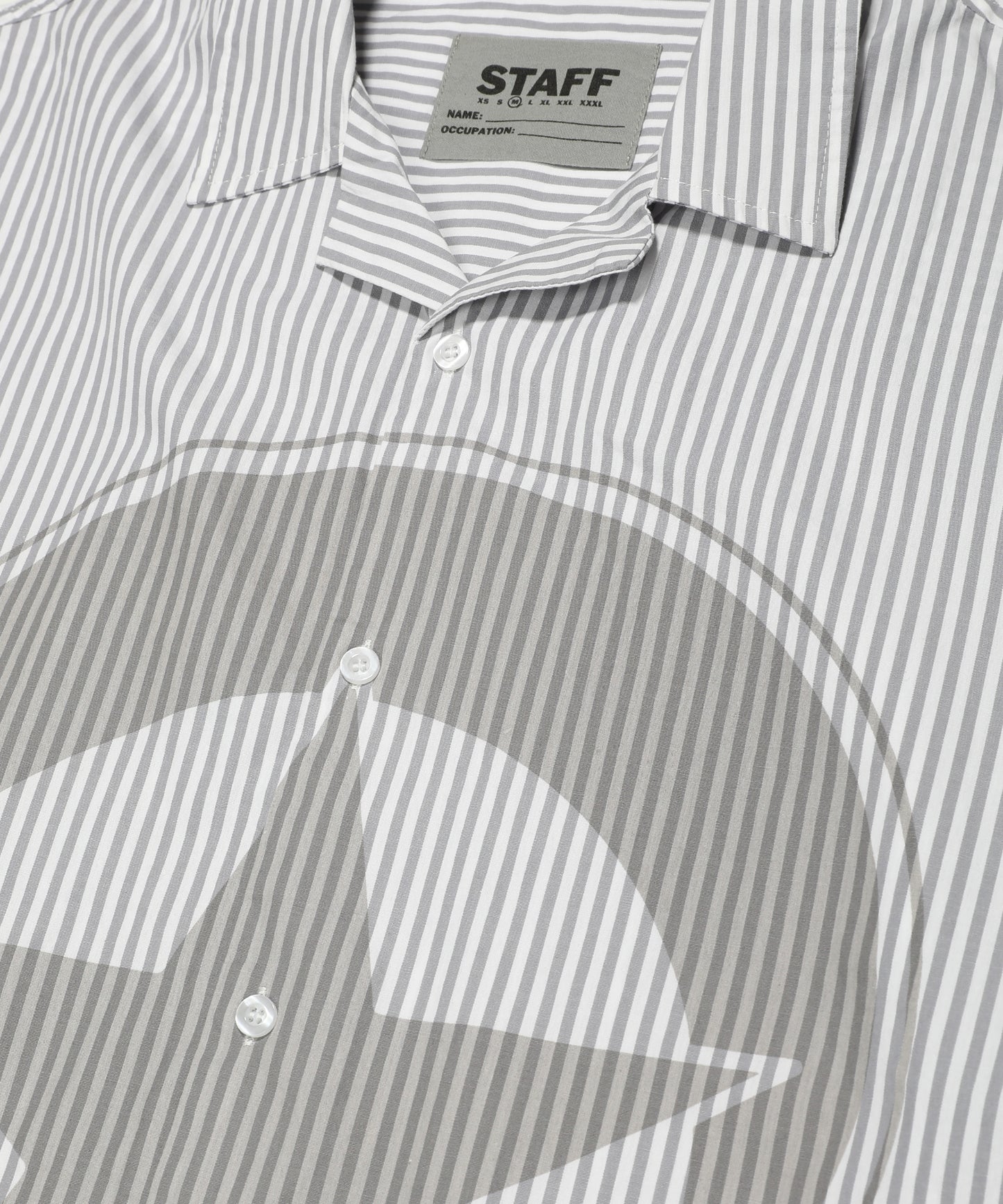 BAD BUSINESS CROP BUTTON DOWN (MULTI)