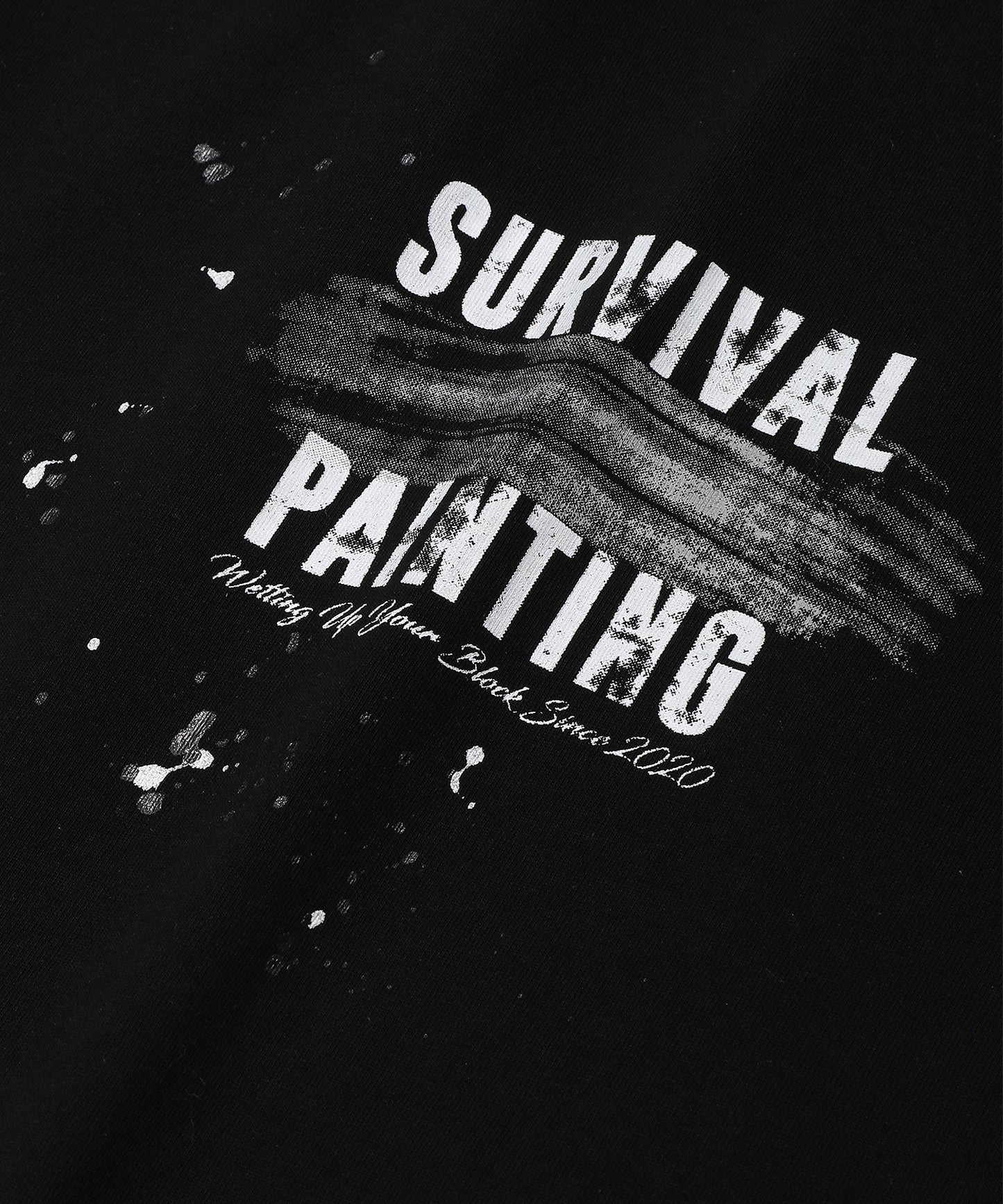 WETTING UP YOUR BLOCK TEE (BLACK)