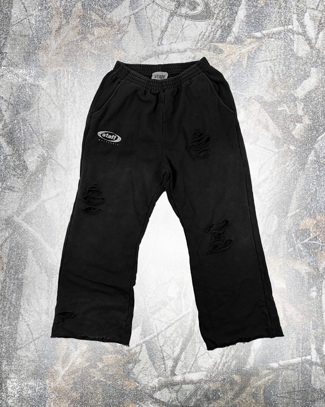 BOOTED UP SWEATPANTS (VINTAGE BLACK)