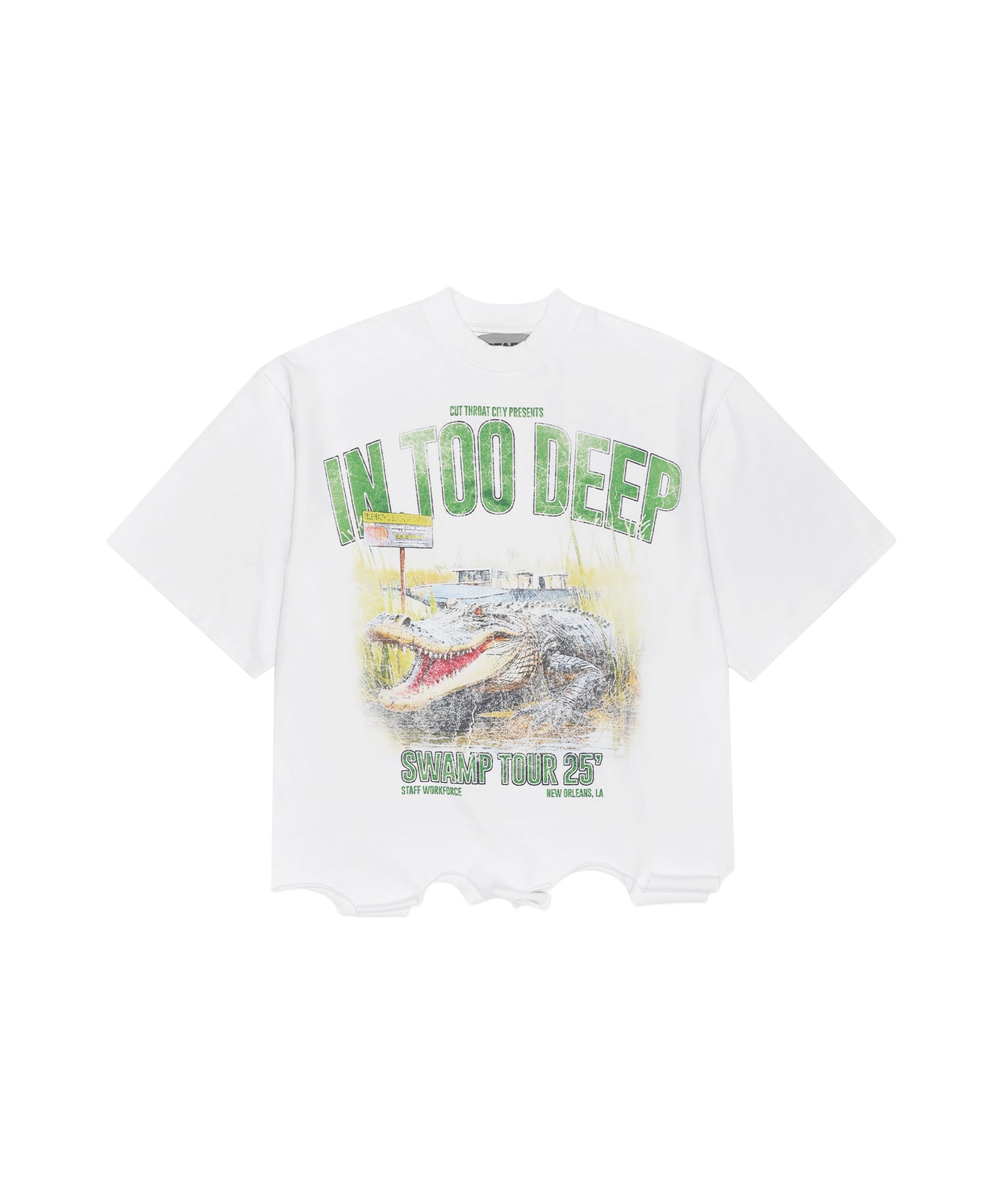 IN TOO DEEP TEE (WHITE)