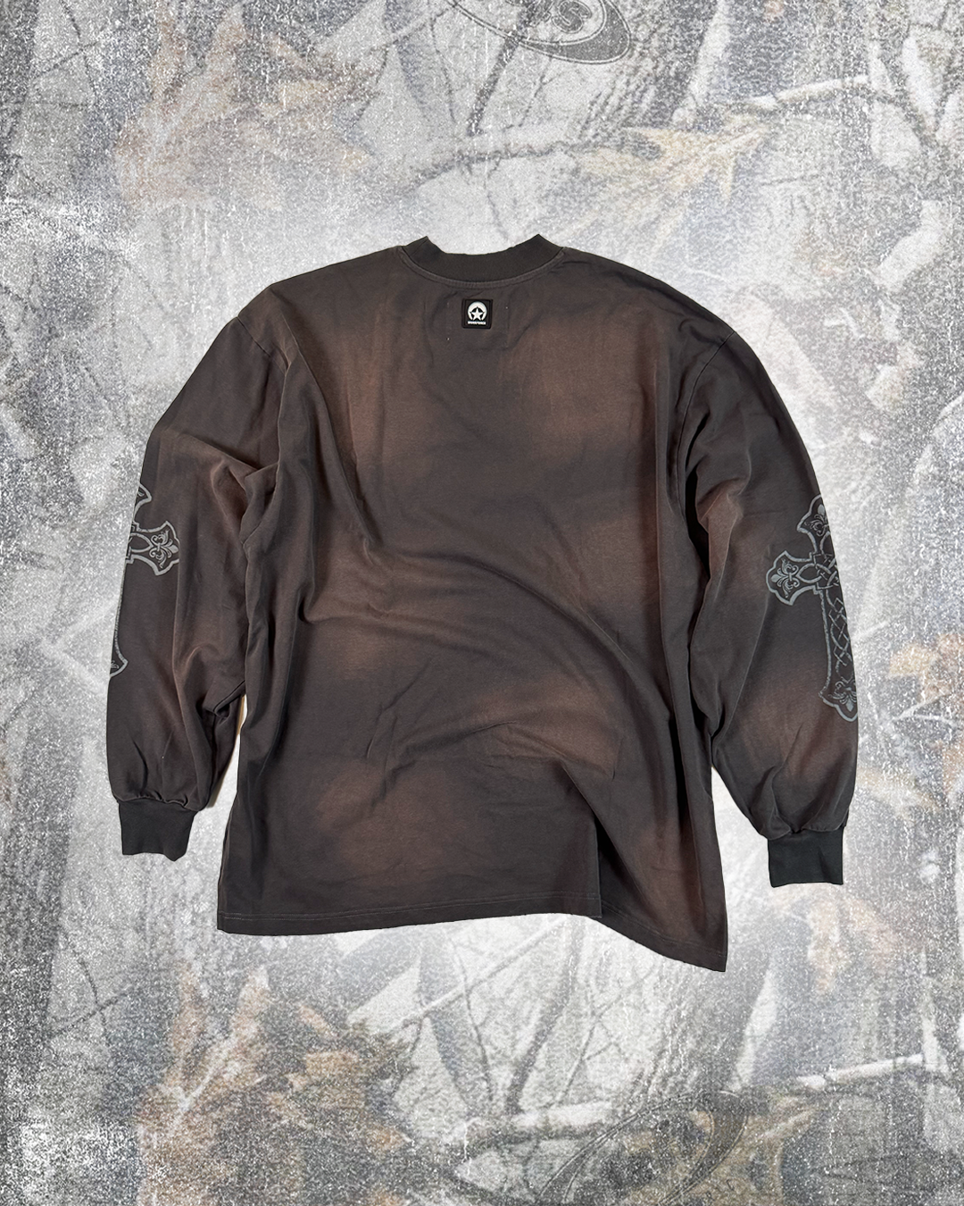 SURVIVORS GUILT LONG SLEEVE (ACID WASH GREY)