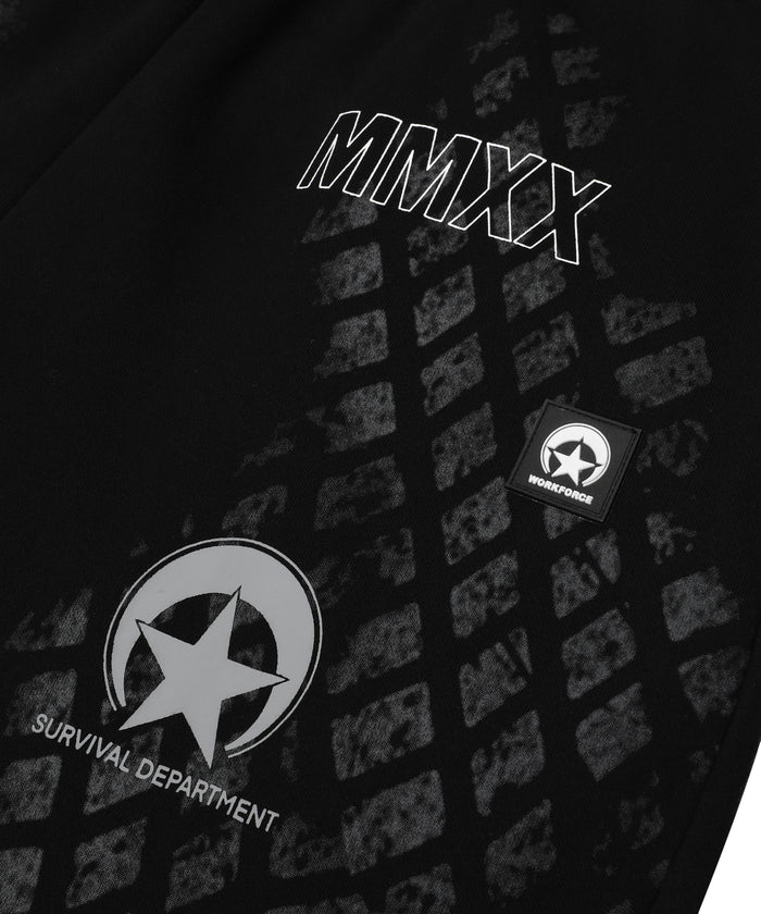 WORKFORCE RACE SWEATPANTS (BLACK)