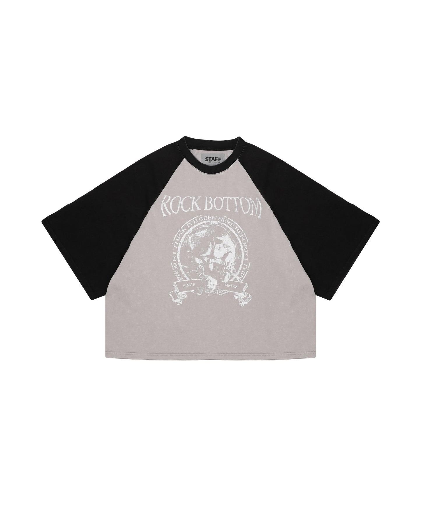 ROCK BOTTOM TOUR TEE (GREY)
