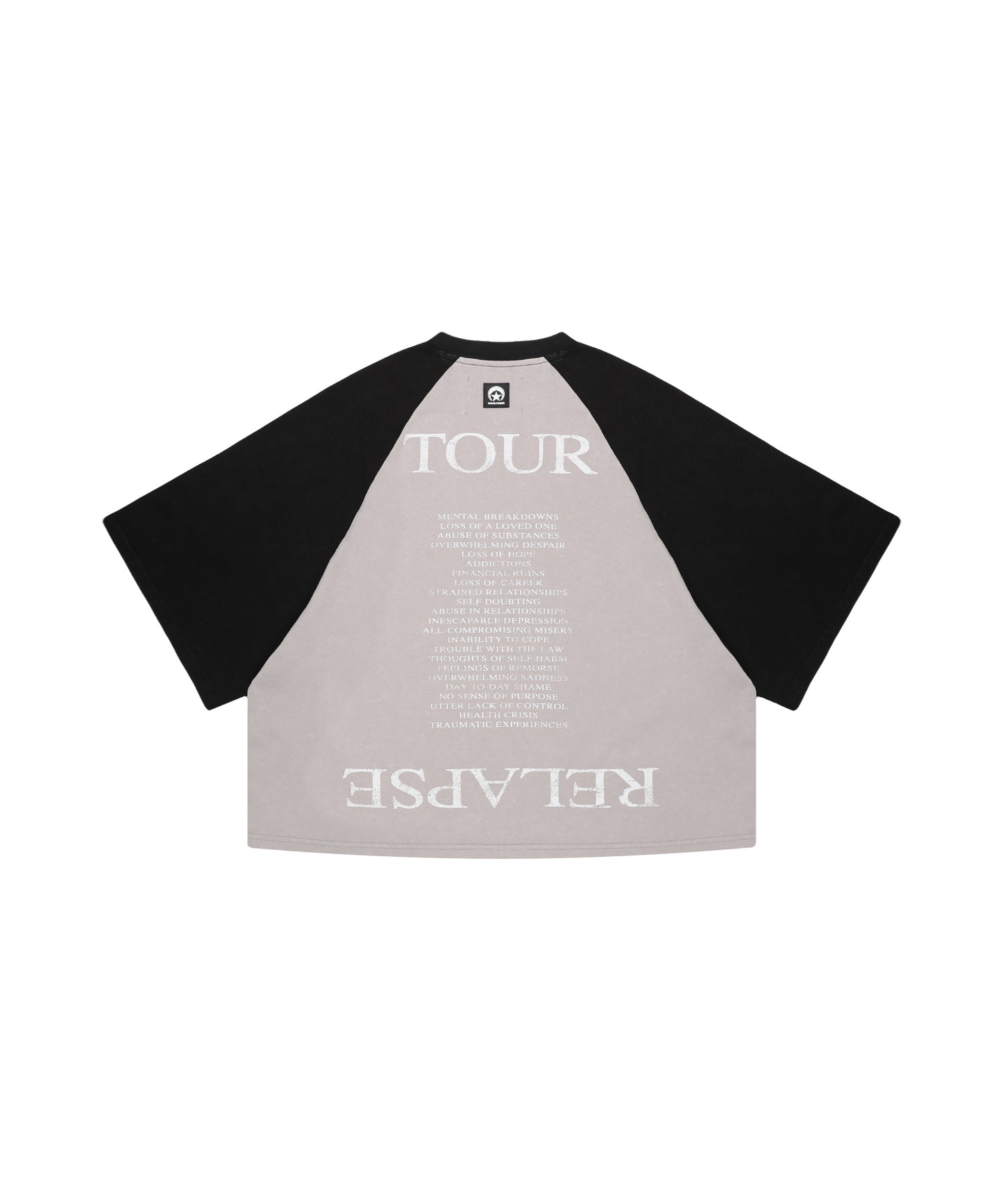 ROCK BOTTOM TOUR TEE (GREY)