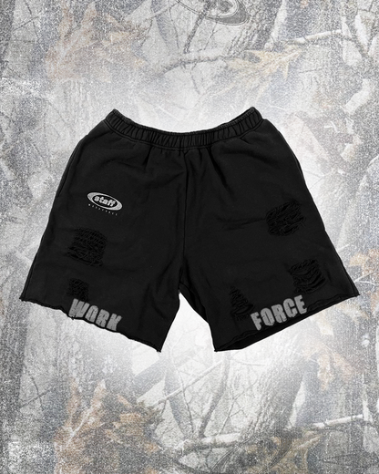 HIGH TIDE SWEATSHORTS (VINTAGE BLACK)