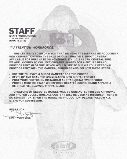 SURVIVE & SHOOT CAMERA