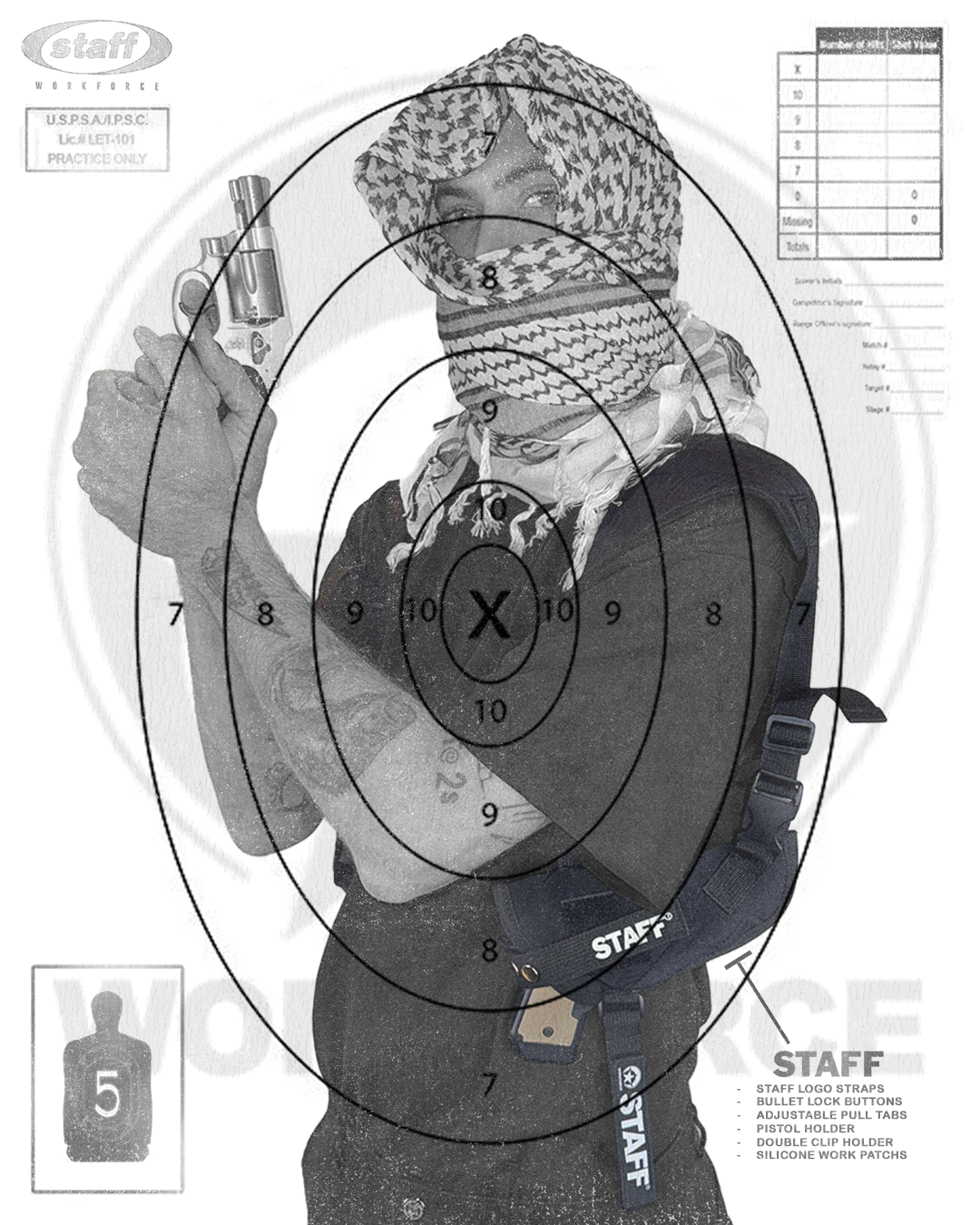 DOWNSOUTH HOLSTER (BLACK)