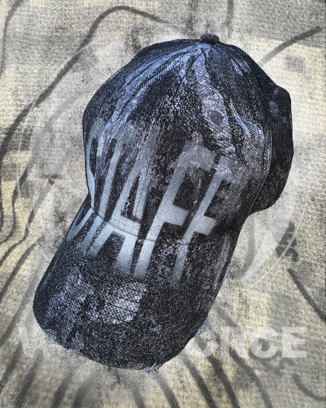FRIENDS & FAMILY CAP (BLACK CAMO)