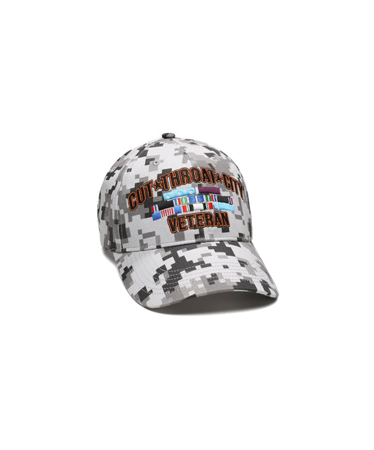 VETERAN TAC CAP (GREY CAMO)