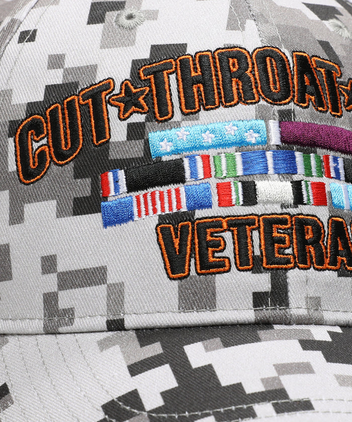 VETERAN TAC CAP (GREY CAMO)