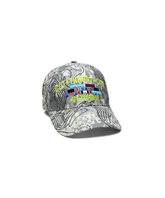 VETERAN TAC CAP (TOPOGRAPHY CAMO)