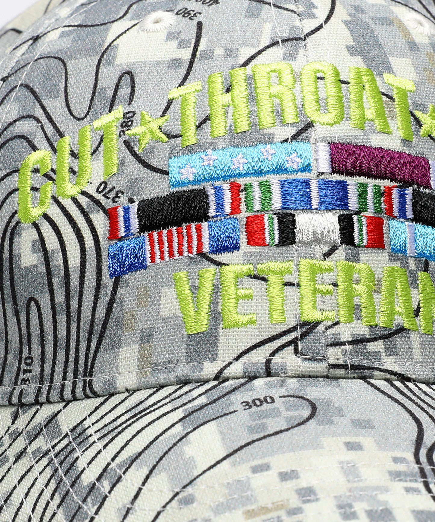 VETERAN TAC CAP (TOPOGRAPHY CAMO)